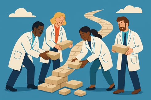 scientists building a path forward together emphasizing collaboration-1